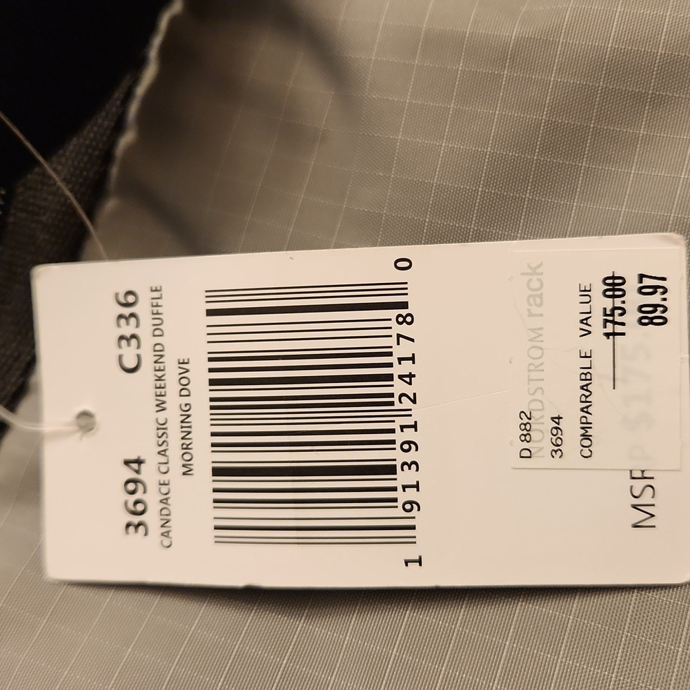 NWT LeSportsac Gray Tote Bag​​​​​​​ - Picture 2 of 2